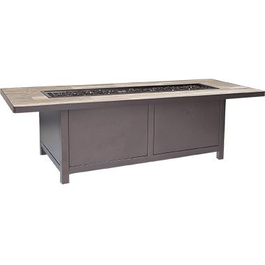 Capri 28"x72" Occasional-Height Fire Pit