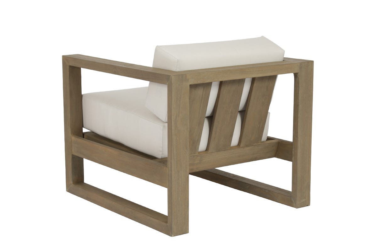 Sunset West Coastal Teak Club Chair