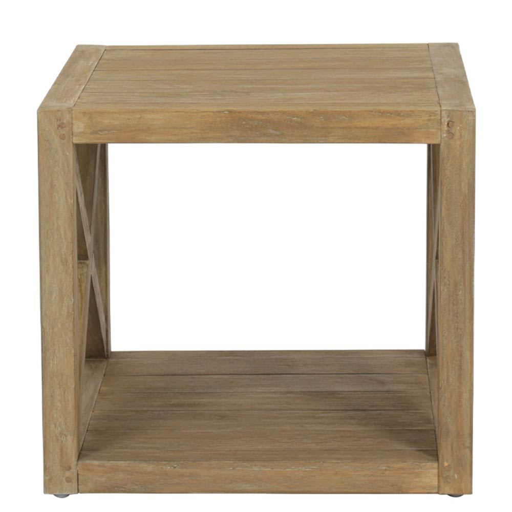 Coastal 22" Square X End Table