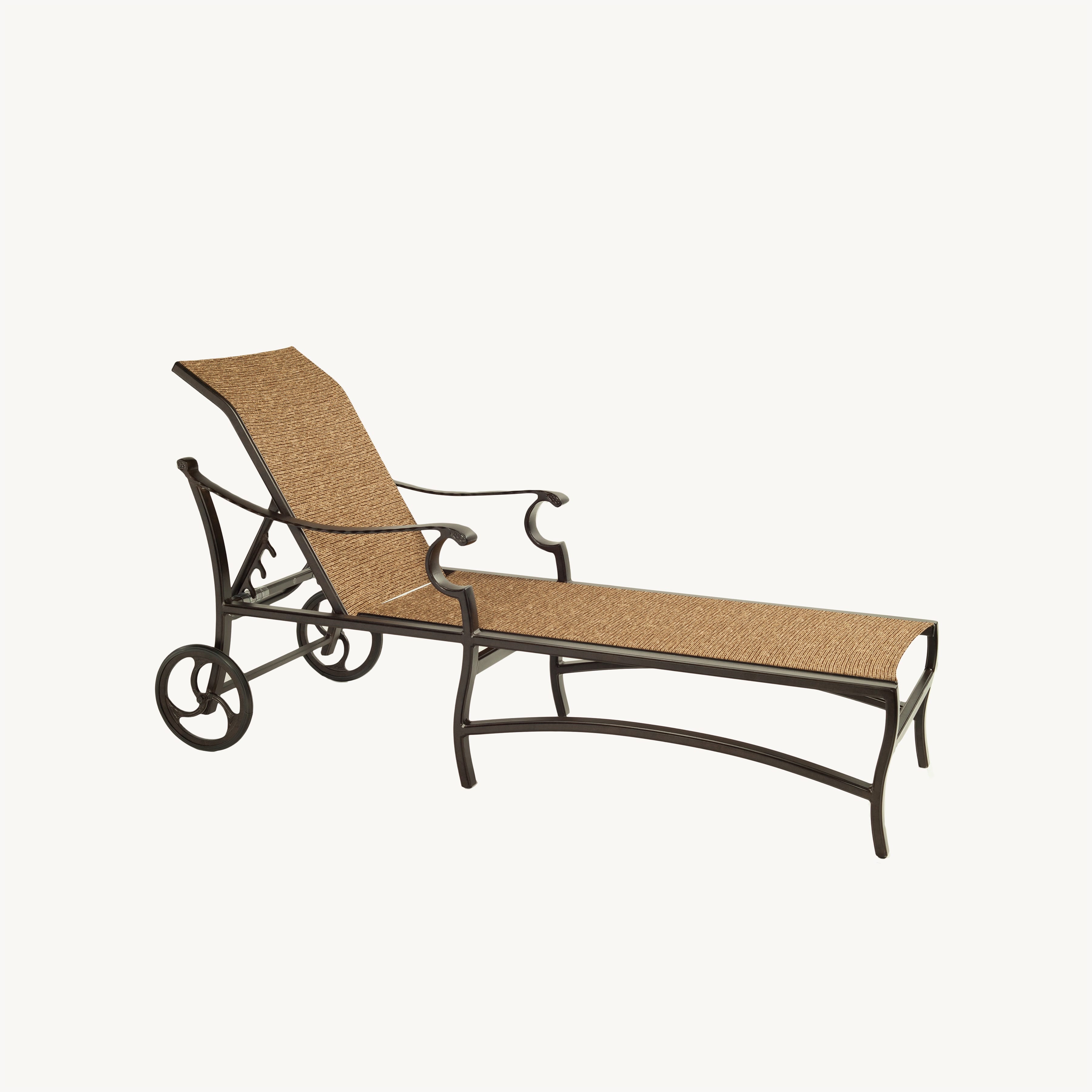 Monterey Padded Sling Chaise Lounge 5892P by Castelle