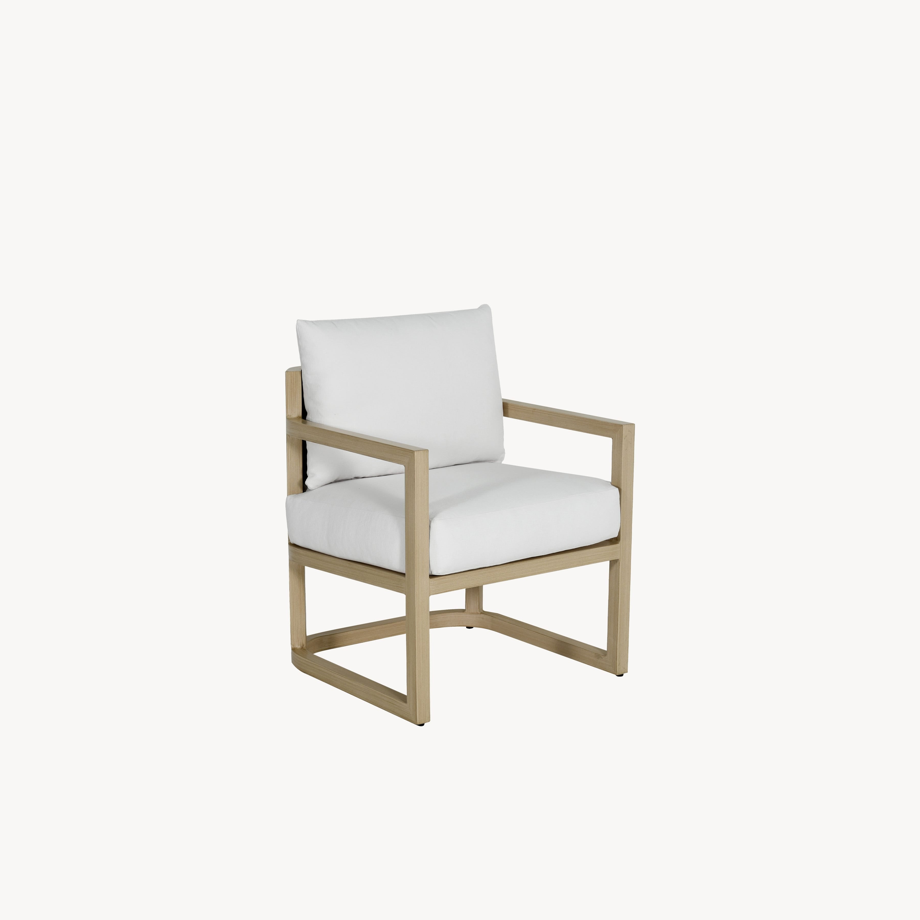 Biscayne Cushioned Dining Arm Chair