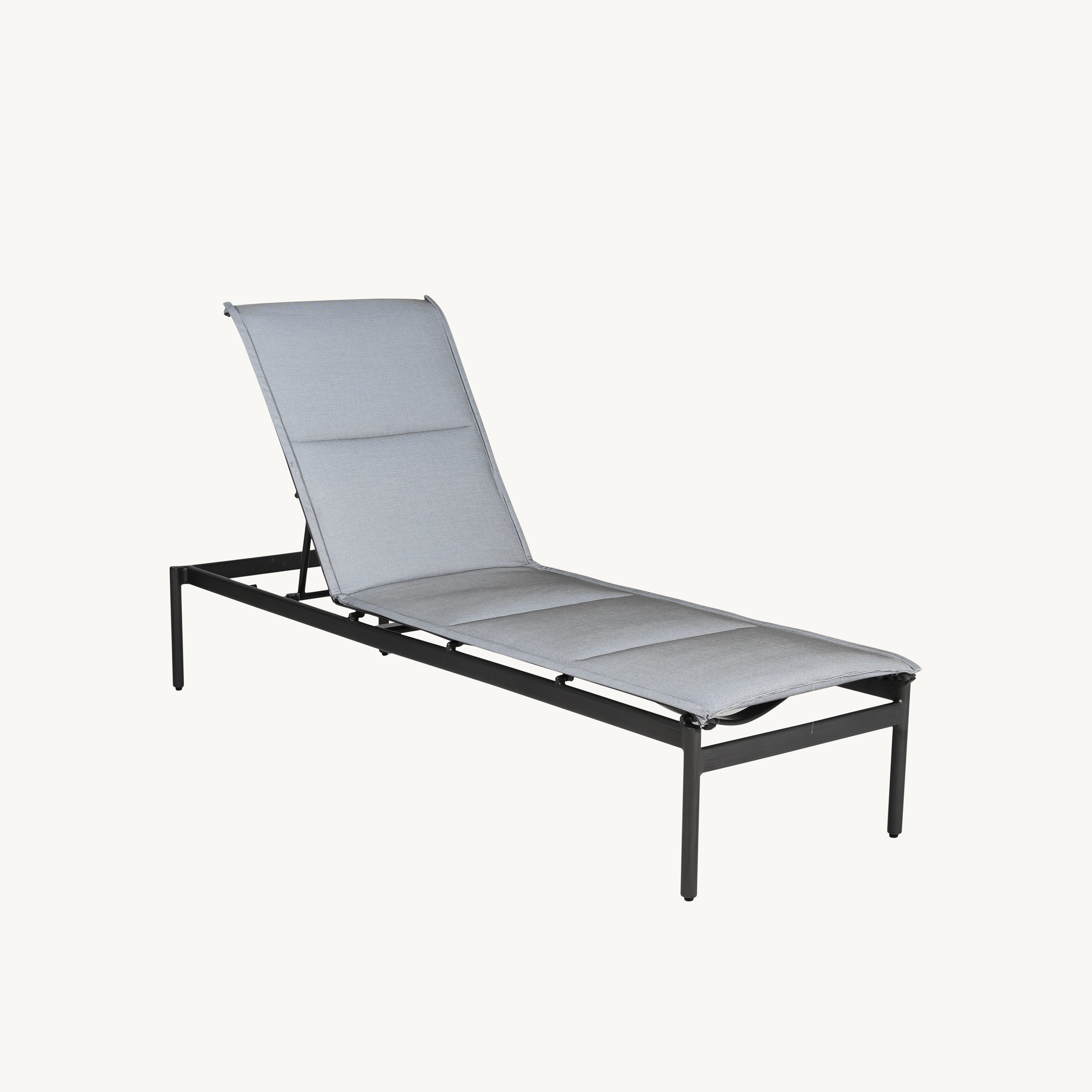 Davenport Adjustable Padded Sling Chaise Lounge 5ZQ72P by Castelle