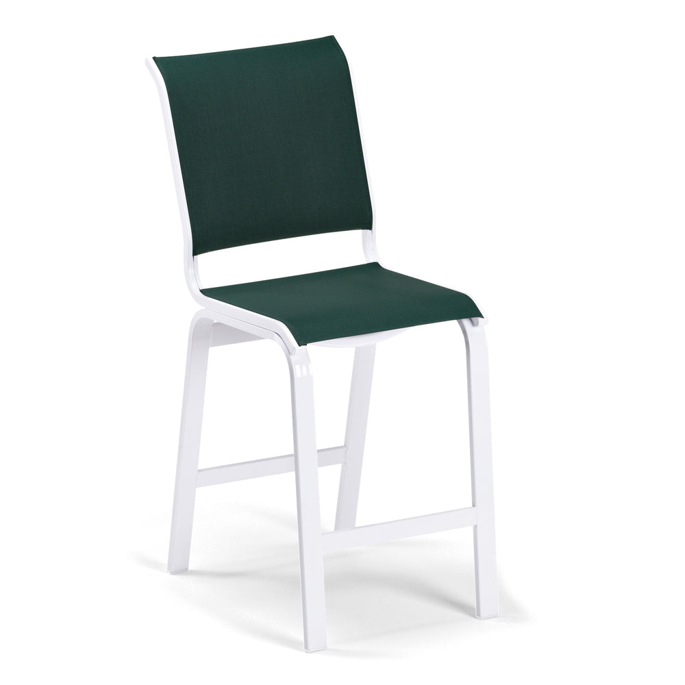 Telescope Casual Aruba Sling Balcony Height Armless Cafe Chair (Set of 2)