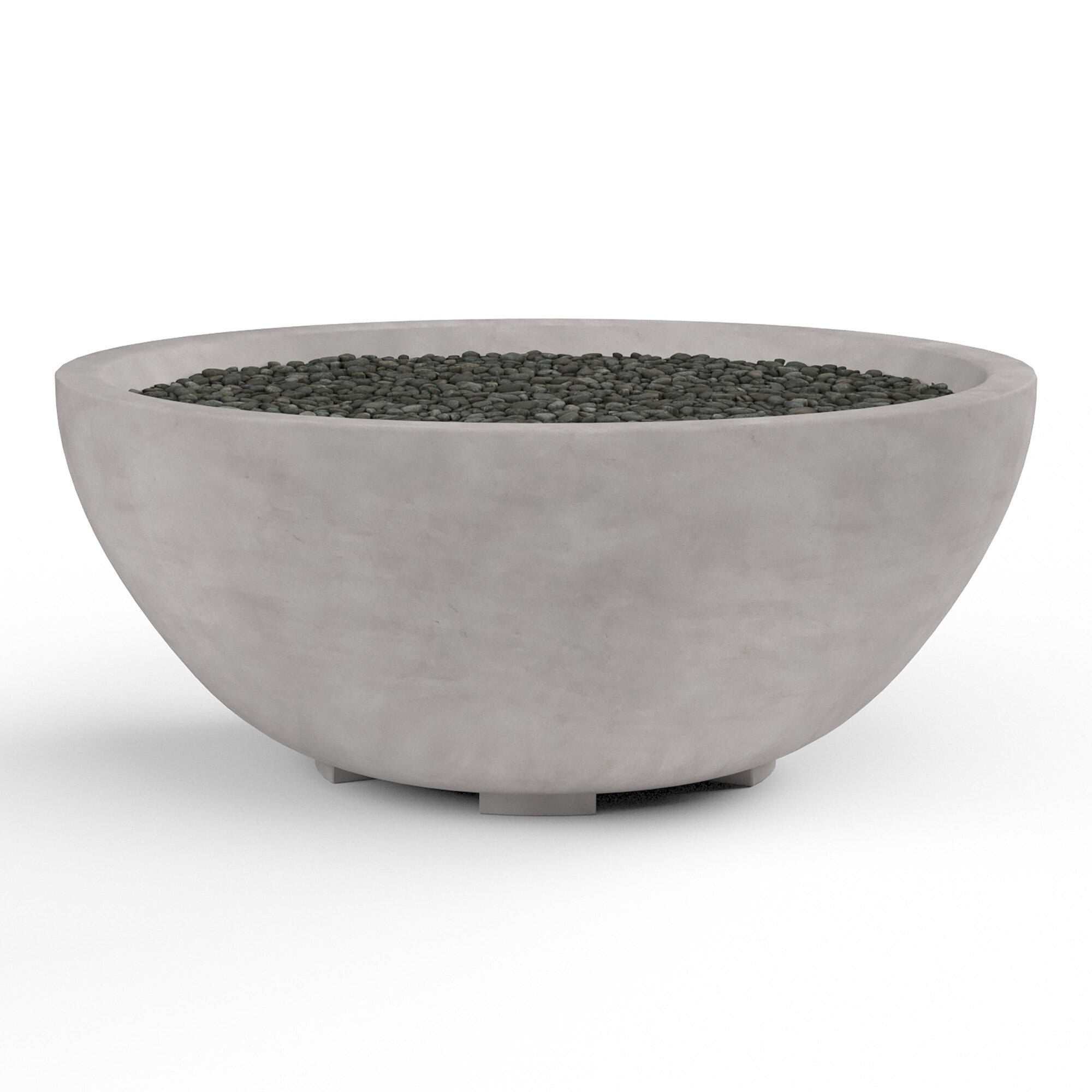 Sunset West Gravelstone Concrete Fire Bowl