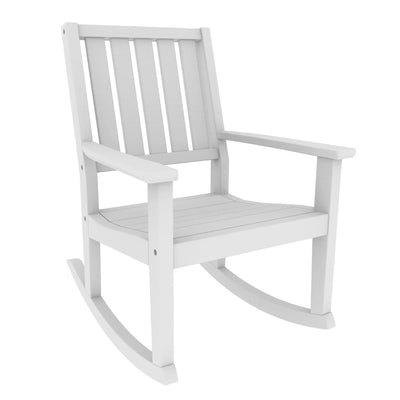 Seaside Casual Greenwich Rocker Chair with Slatted Back