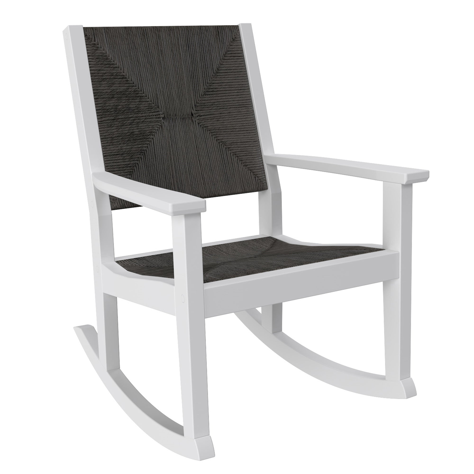Seaside Casual Greenwich Woven Rocker Chair