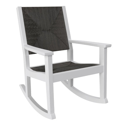 Seaside Casual Greenwich Woven Rocker Chair