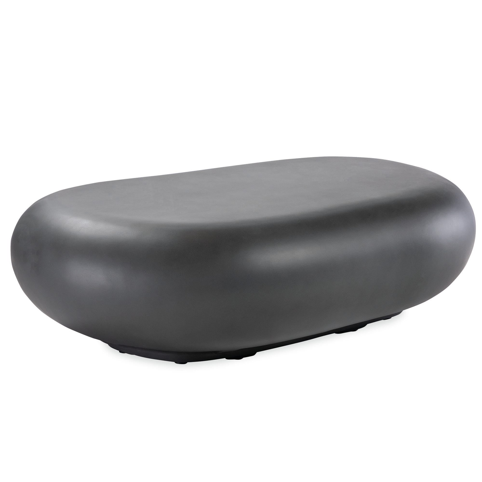 Sunset West Gray Pebble Coffee Table