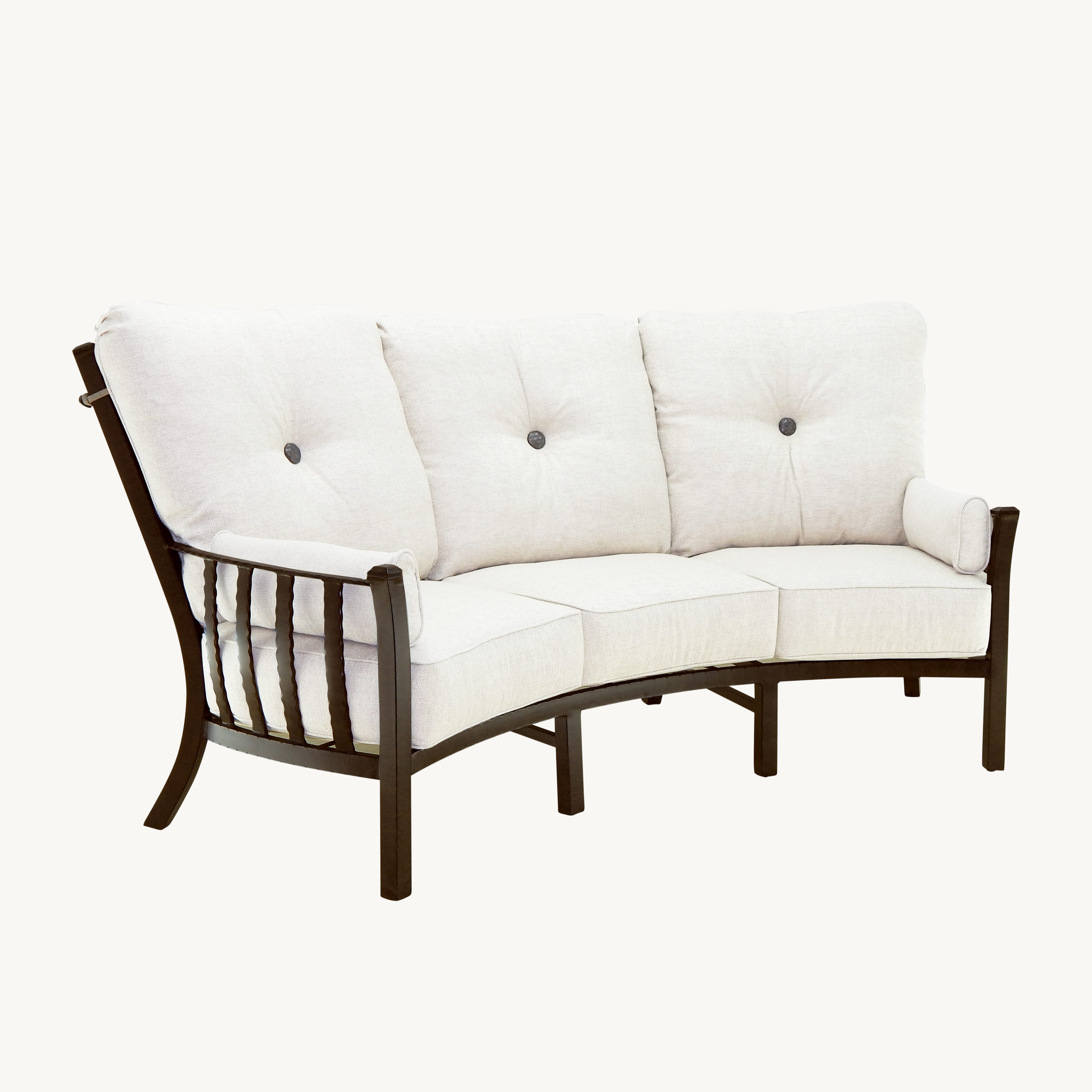 Santa Fe Ultra High Back Crescent Sofa 6D44T by Castelle