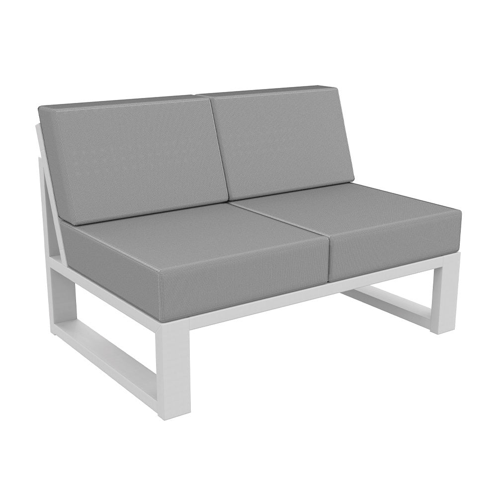 Seaside Casual MIA Armless Loveseat Section
