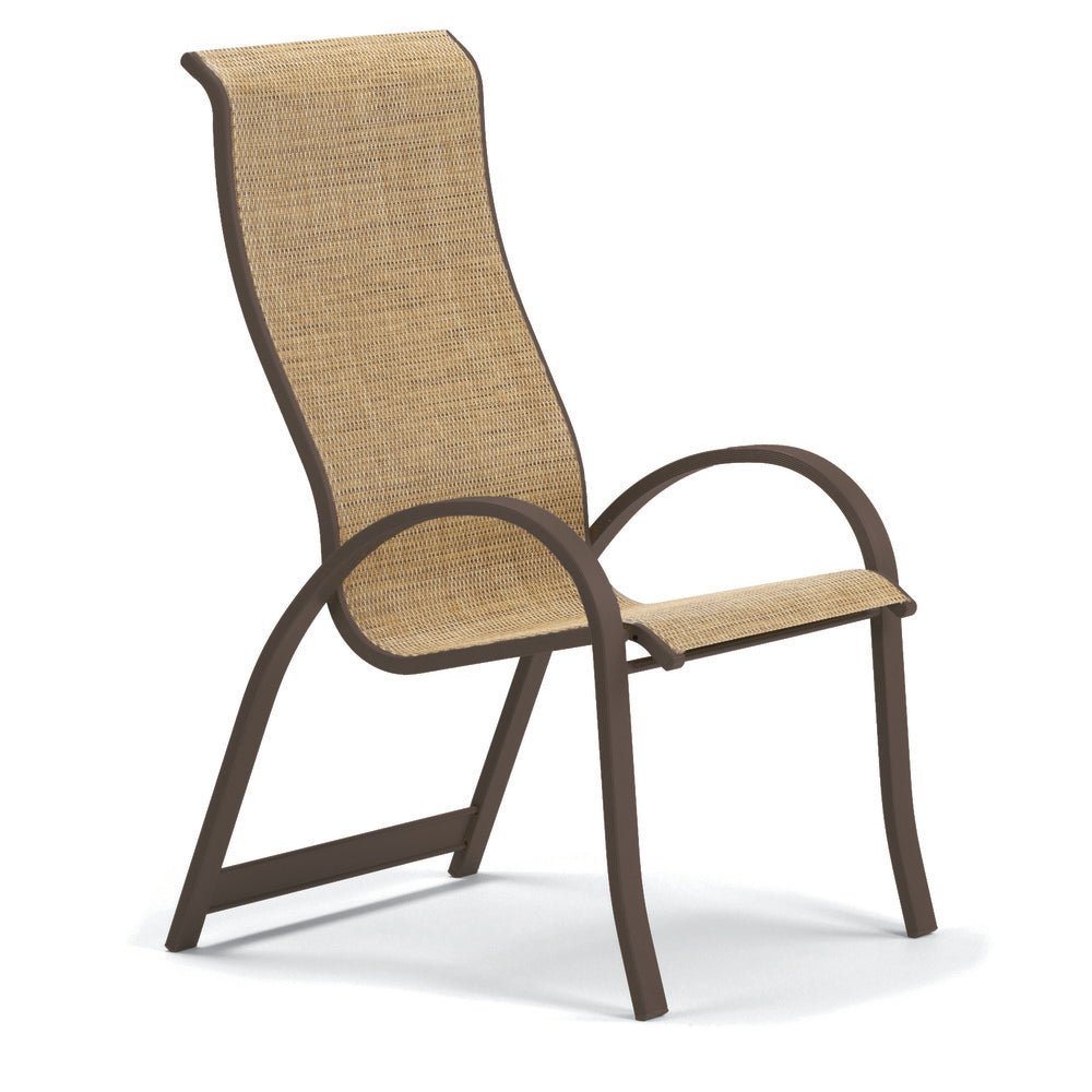 Telescope Casual Aruba Sling Supreme Stacking Arm Chair
