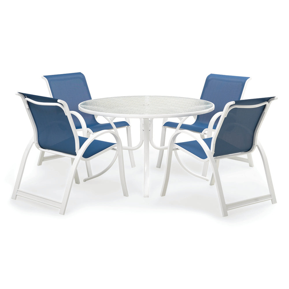 Telescope Casual Aruba Sling Stacking Cafe Chair (Set of 4)
