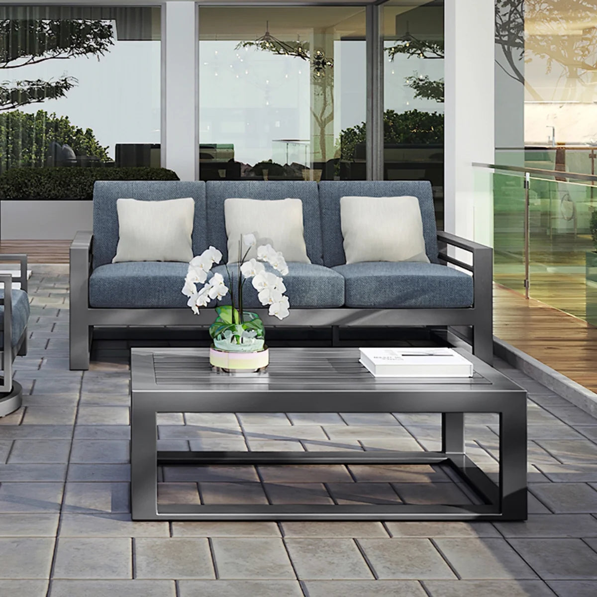 Palermo 26" x 48" Rectangular Coffee Table