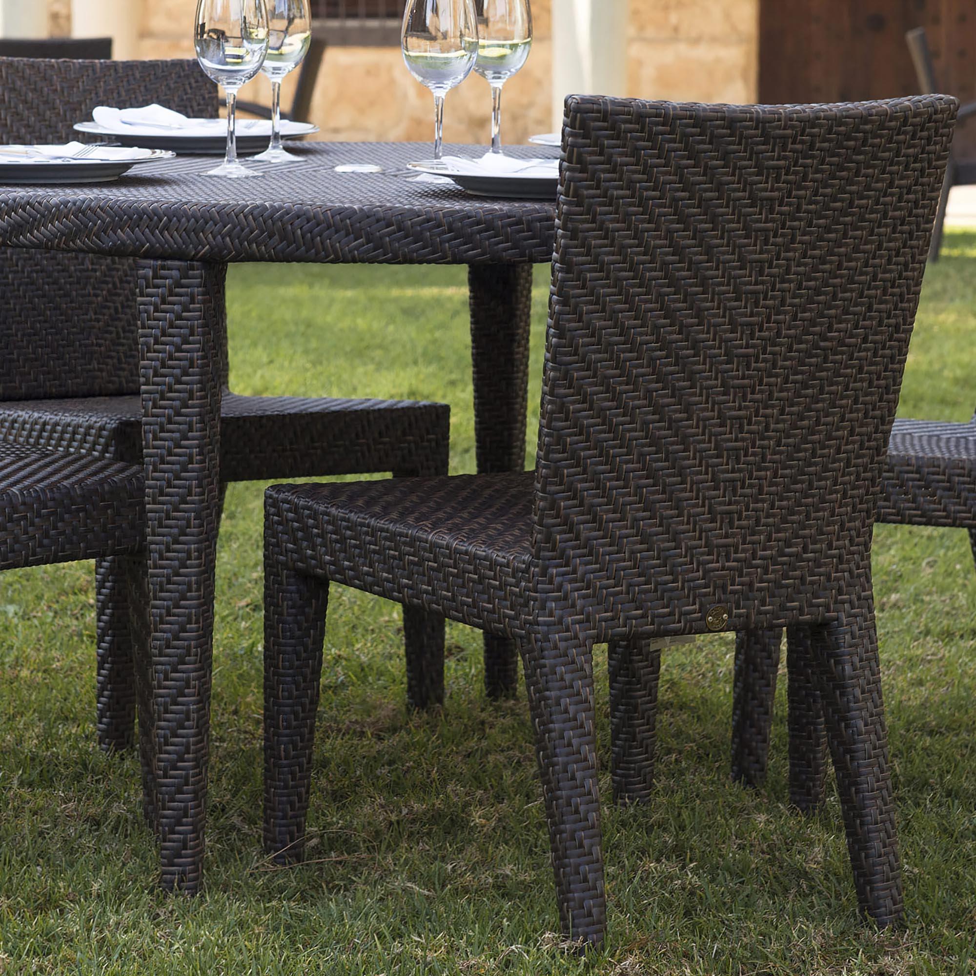 Hospitality Rattan Atlantis Dining Side Chair alternate view