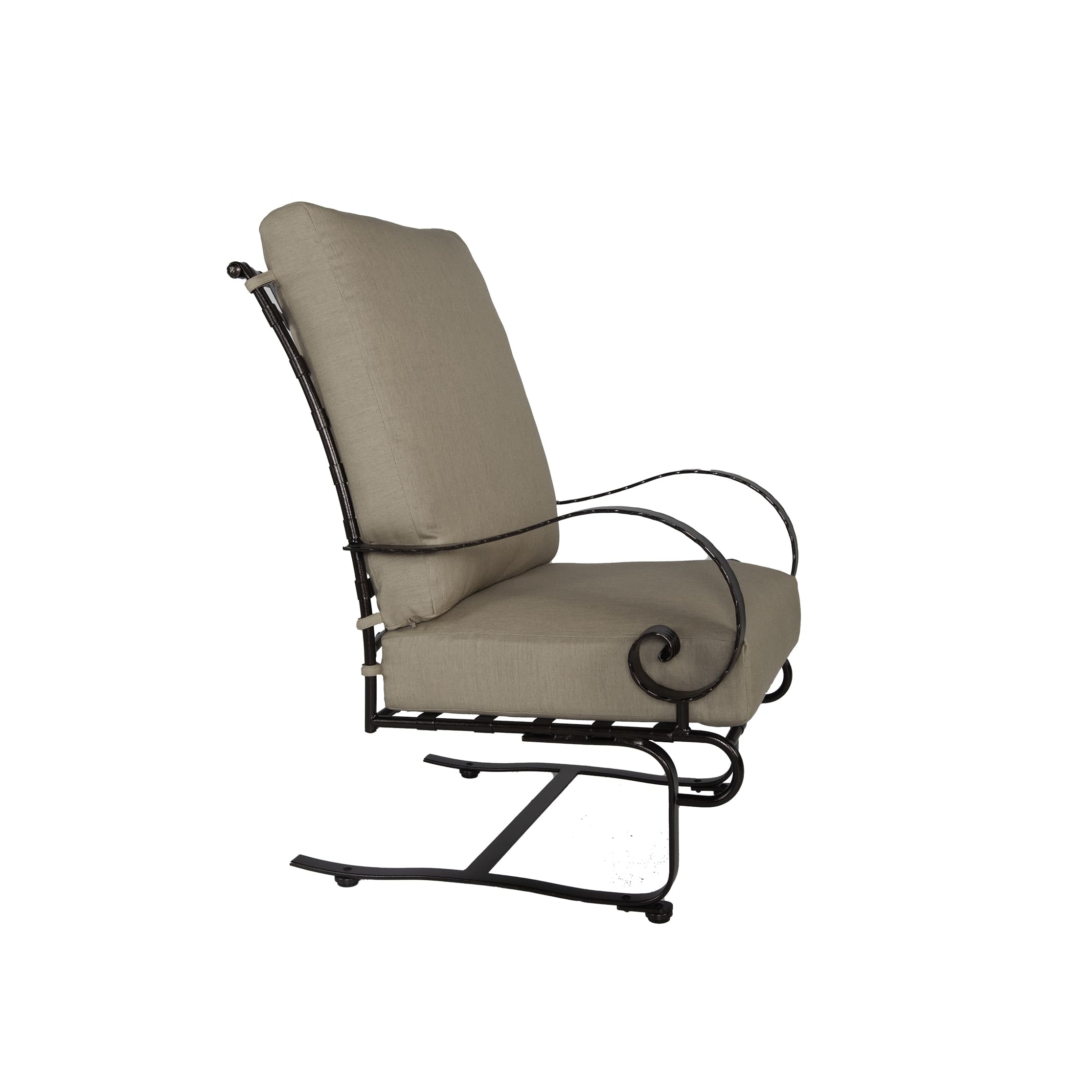 Classico-W High Back Spring Base Lounge Chair