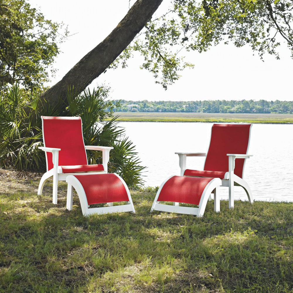 Telescope Casual Adirondack MGP Sling Chat Arm Chair