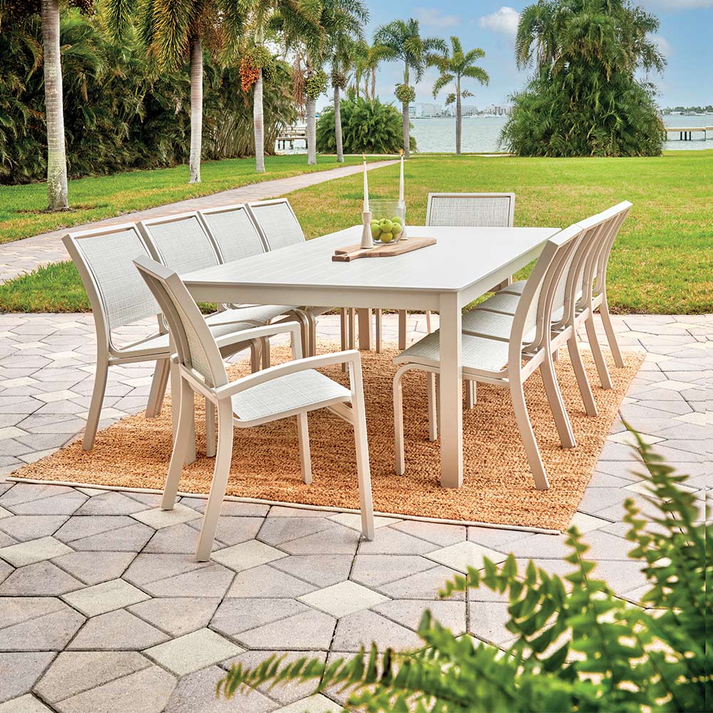 Telescope Casual Kendall Sling Stacking Cafe Chair (Set of 4)