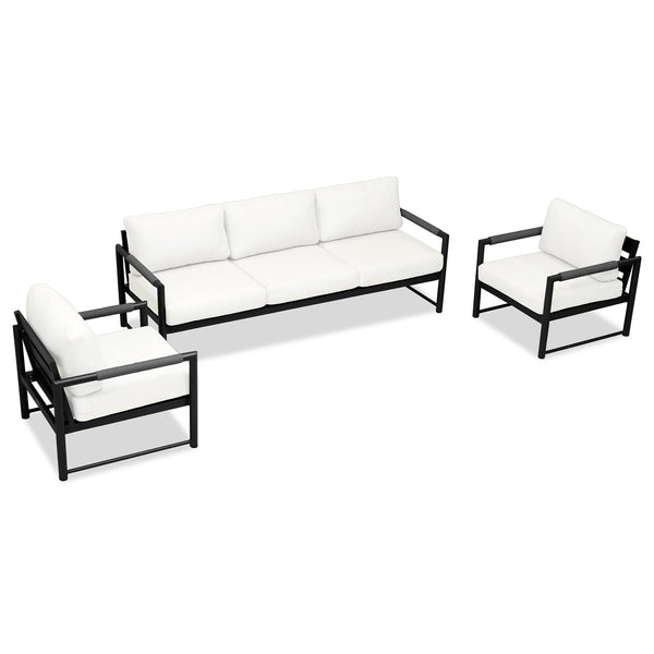 Alto 3 Piece Sofa Club Chair Set