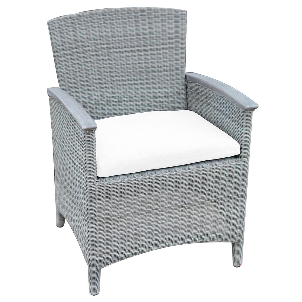 Bella Cushioned Dining Arm Chair view 14