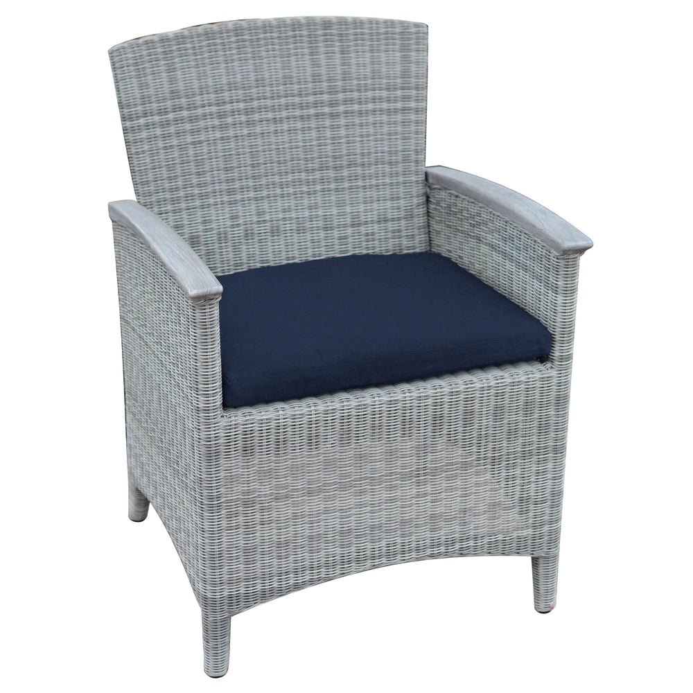Bella Cushioned Dining Arm Chair view 15