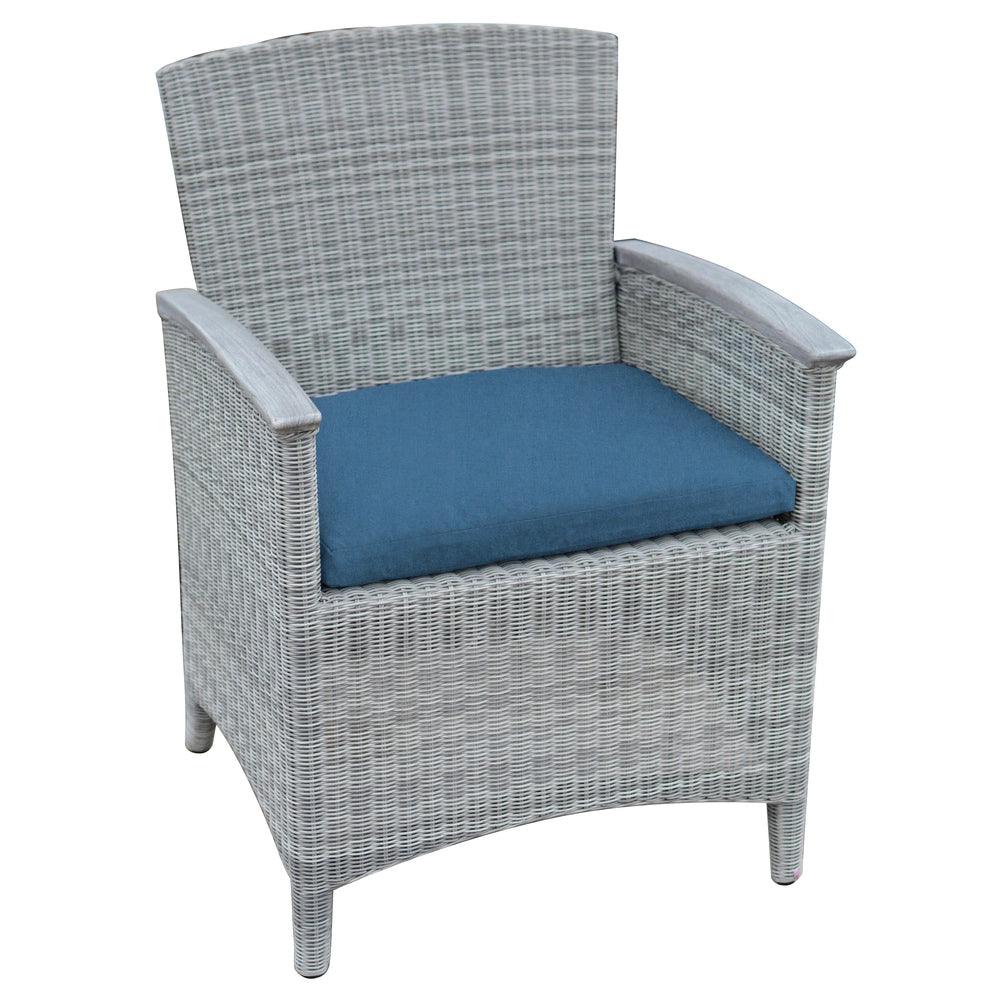 Bella Cushioned Dining Arm Chair view 16