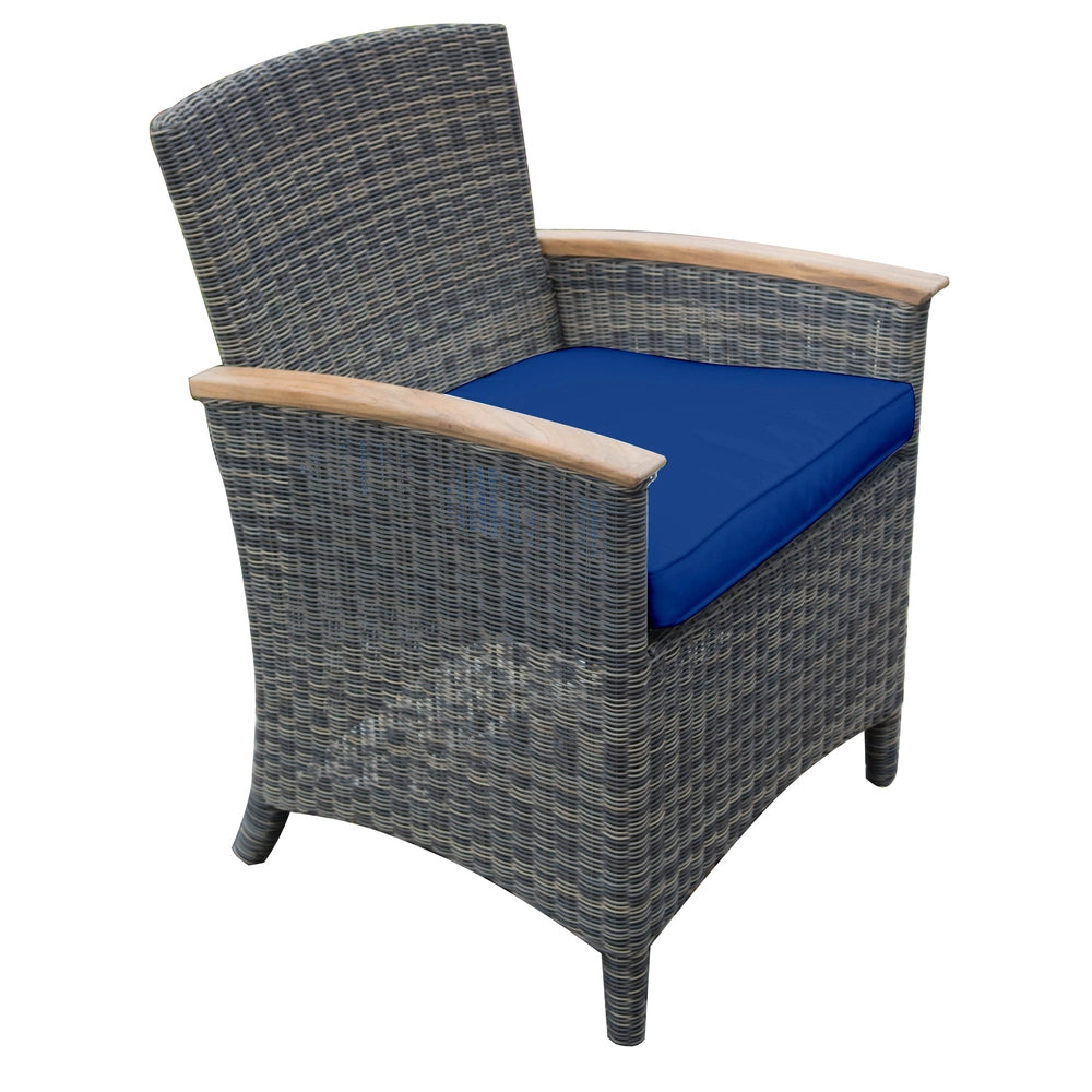 Bella Cushioned Dining Arm Chair