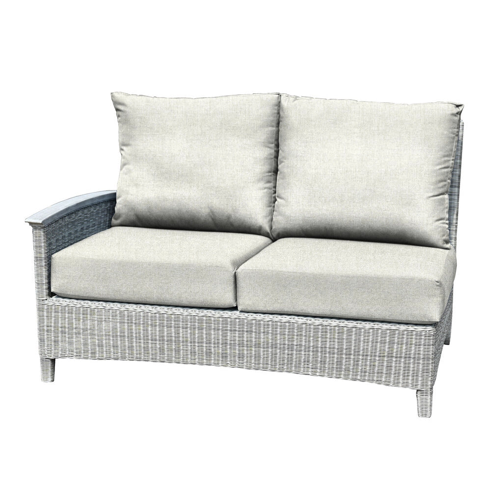 Bella Left Arm Facing Loveseat Section view 21