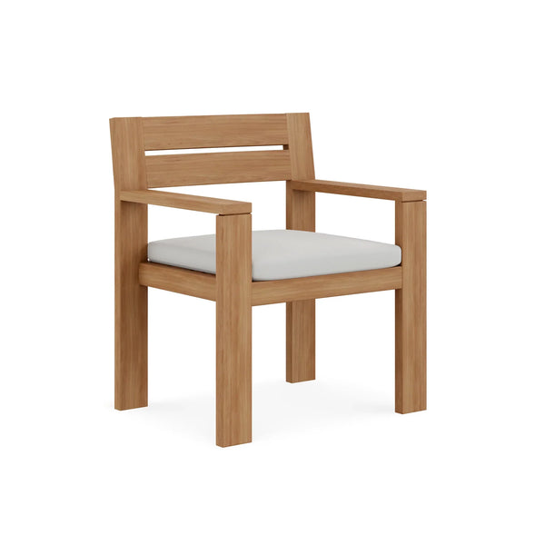 Beja Cushioned Dining Arm Chair