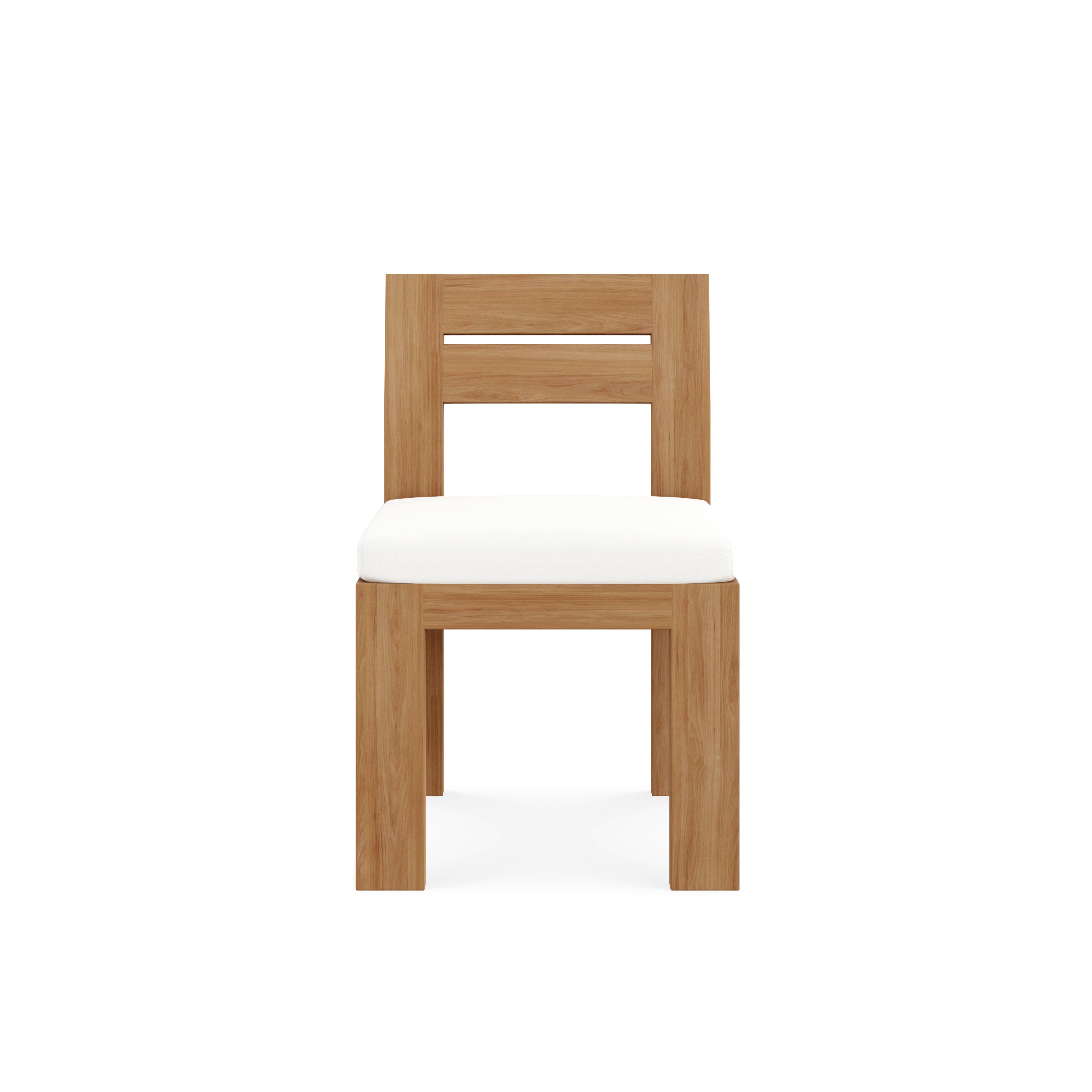 Beja Dining Side Chair#Finish_Natural Sanded#Fabric_Canvas Natural