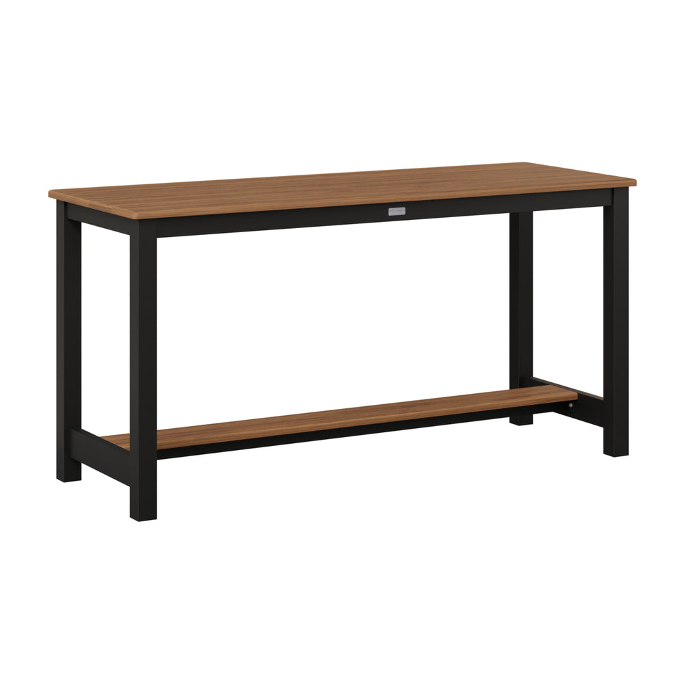 Balcony Table Aluminum Base Dining view 2