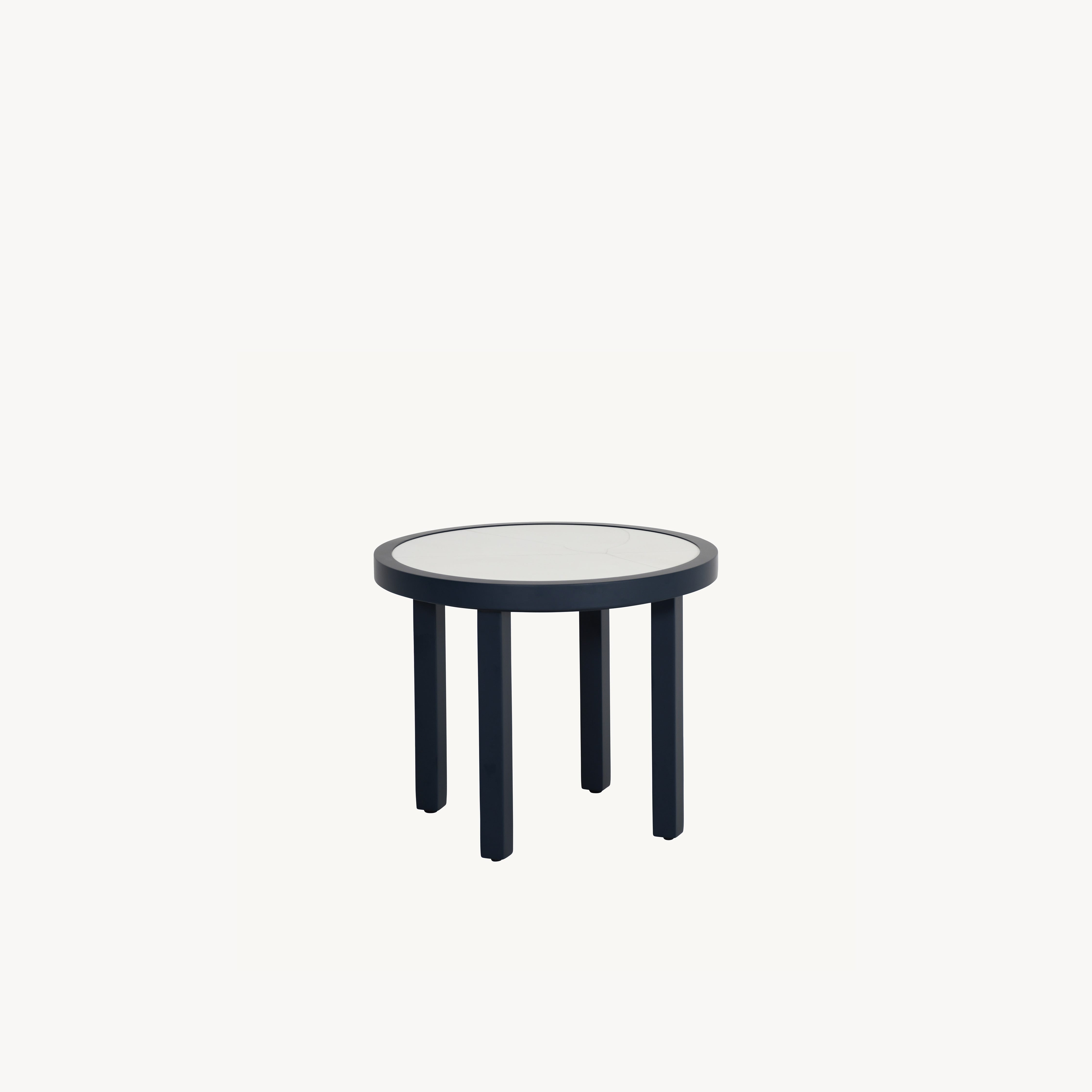 Parsons Round Side Table C1CP24 by Castelle