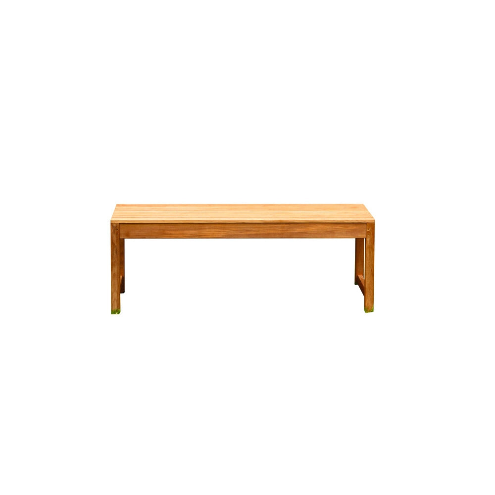 Charleston Backless Bench view 4