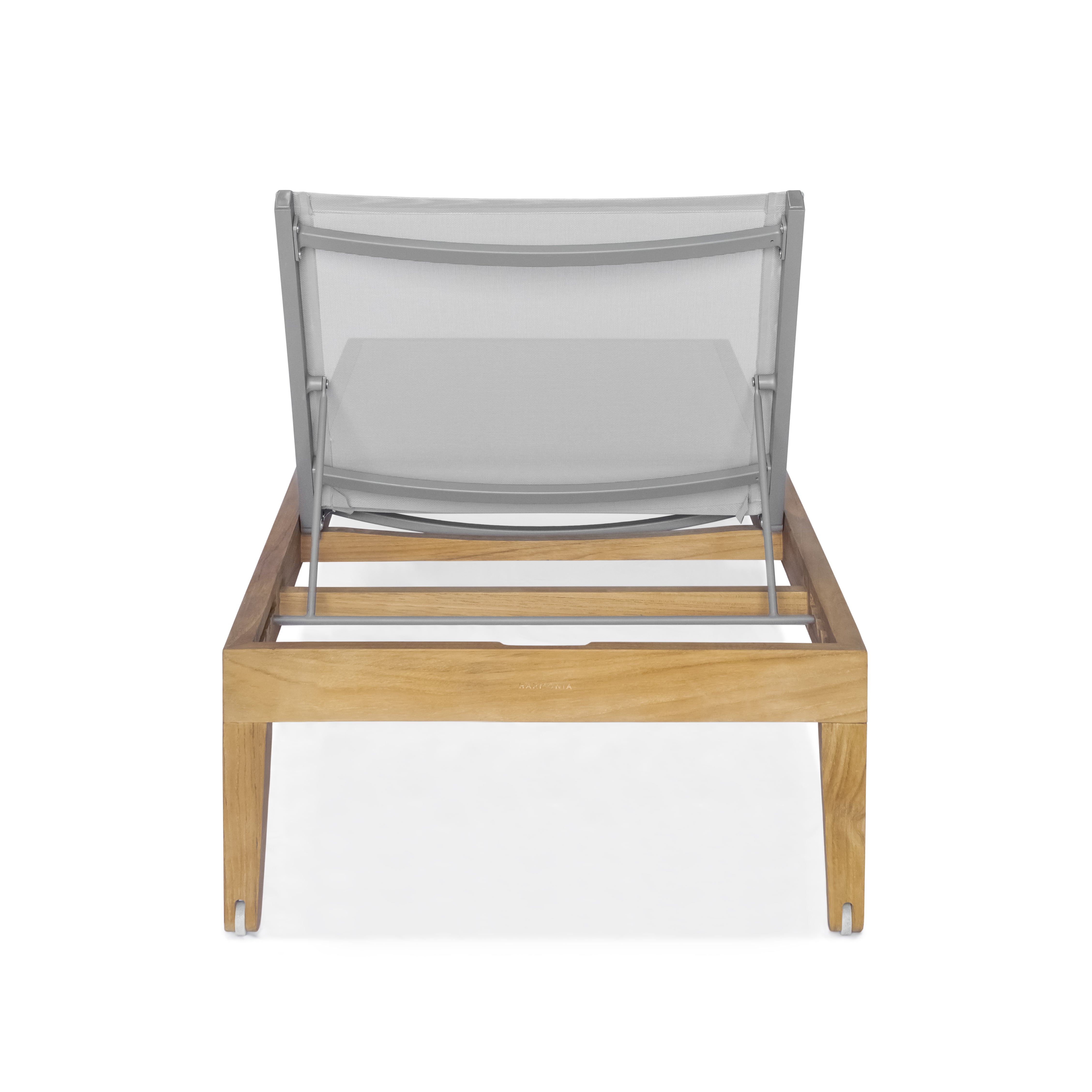 Classic Teak Sling Chaise Lounge
