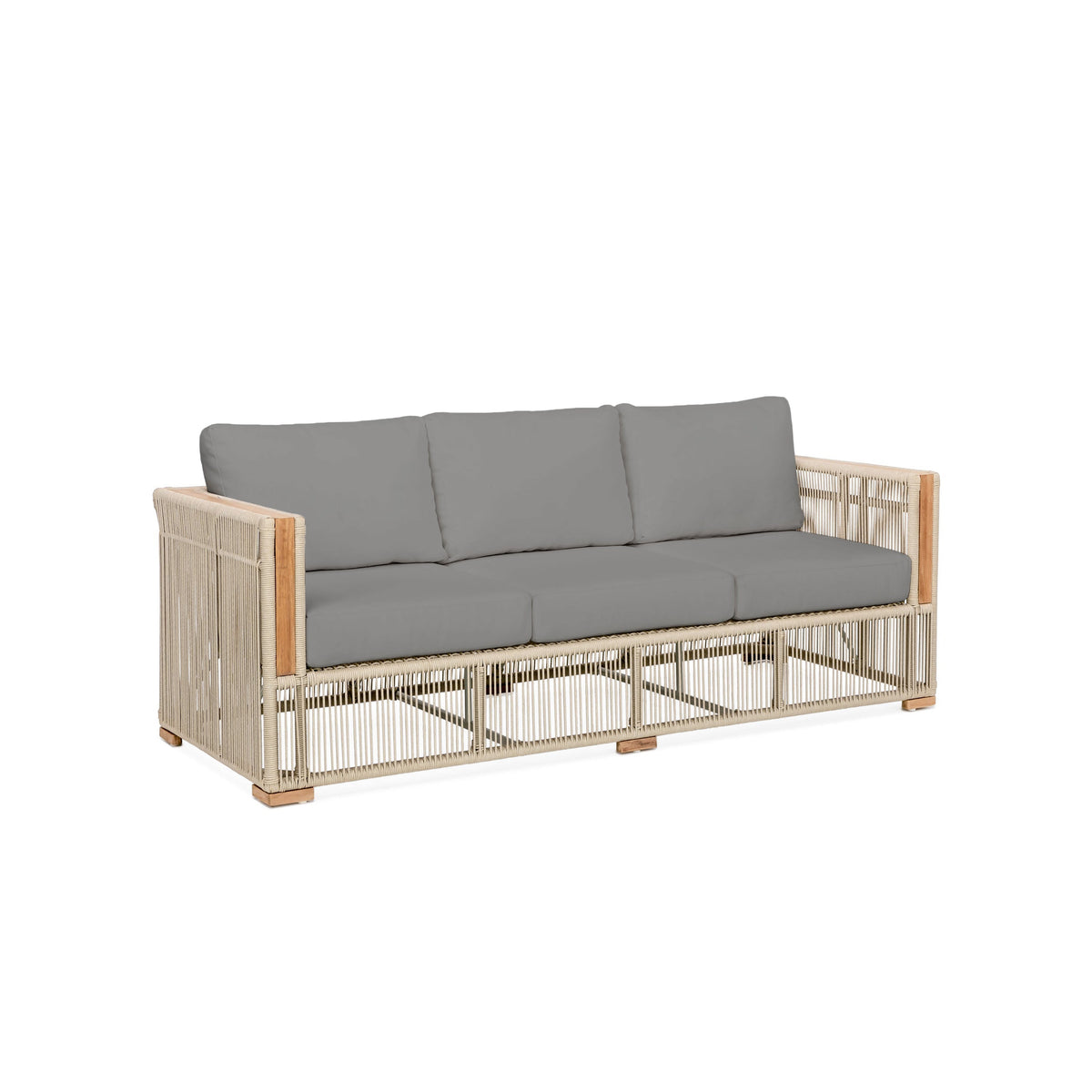 Harmonia Campo Sofa Black / Canvas
