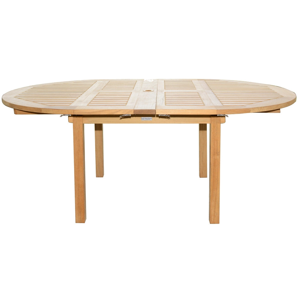 Chelsea 48-72" Round Extension Table By Three Birds Casual