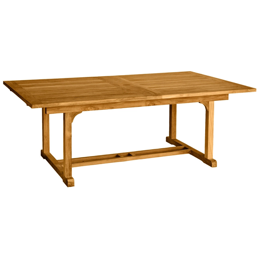 Chelsea 80-115" Rectangular Extension Table By Three Birds Casual