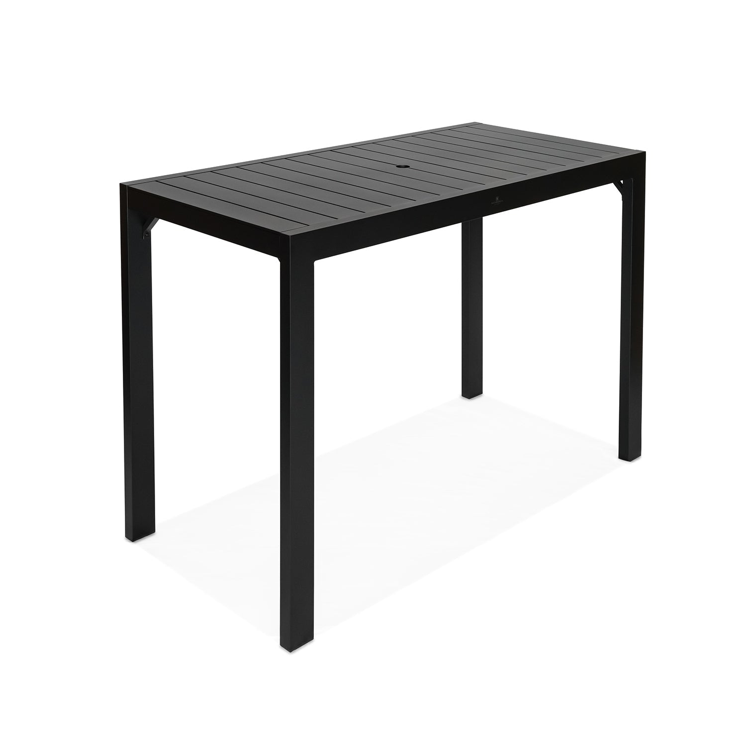 Classic Aluminum 6-Seater Square Bar Table