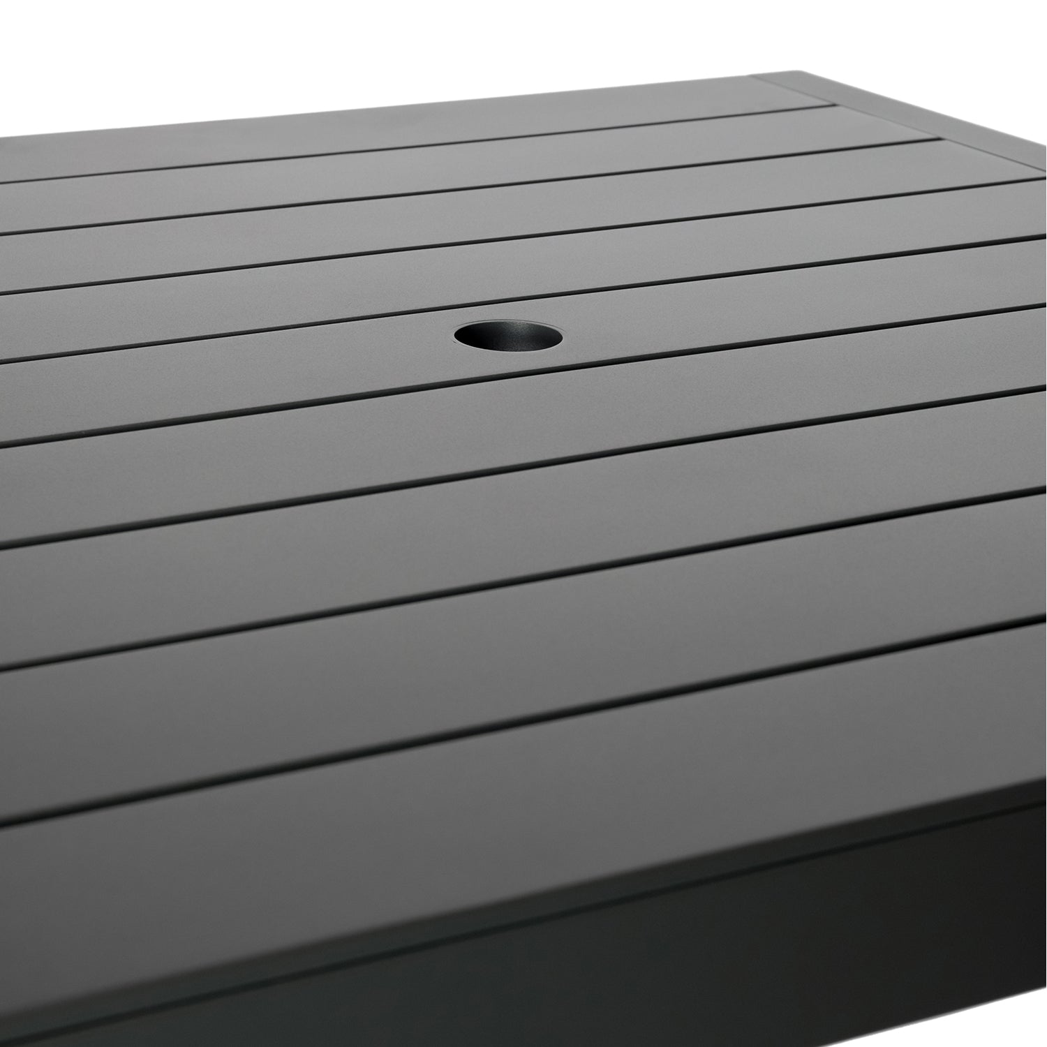 Classic Aluminum 4-Seater Square Bar Table