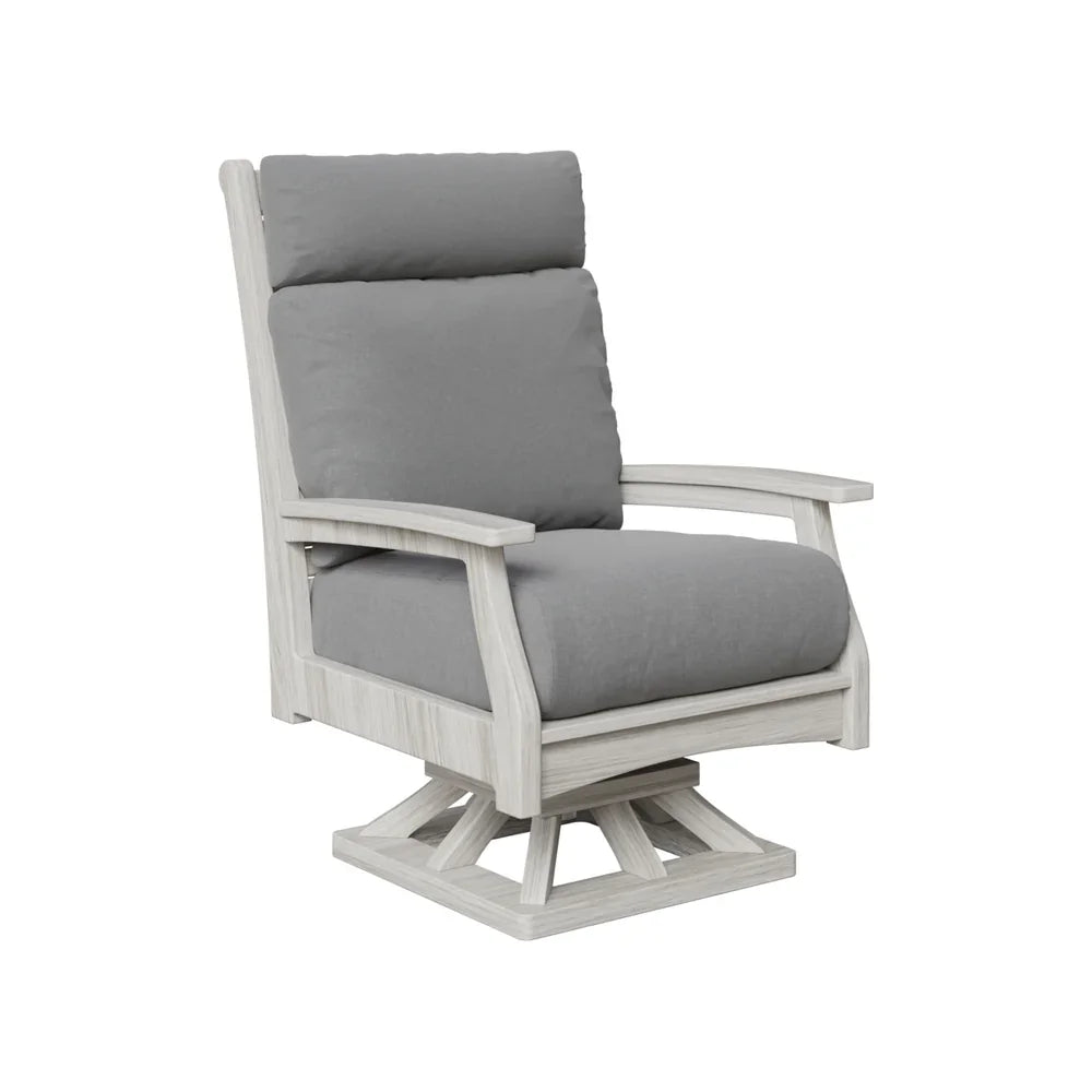Classic Terrace High Back Swivel Rocker