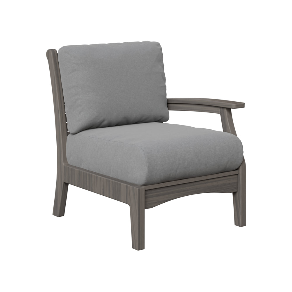 Classic Terrace Left Arm Sectional Club Chair