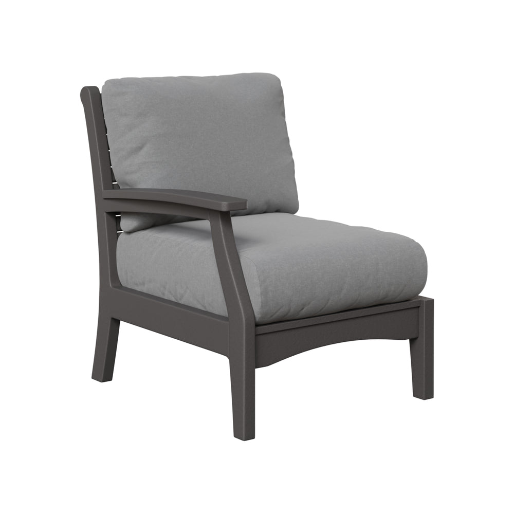 Classic Terrace Right Arm Sectional Club Chair