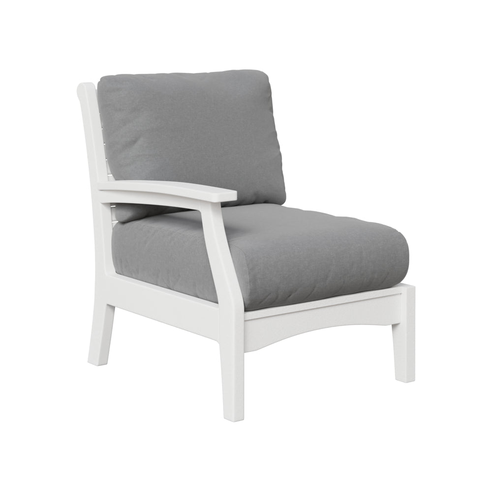 Classic Terrace Right Arm Sectional Club Chair