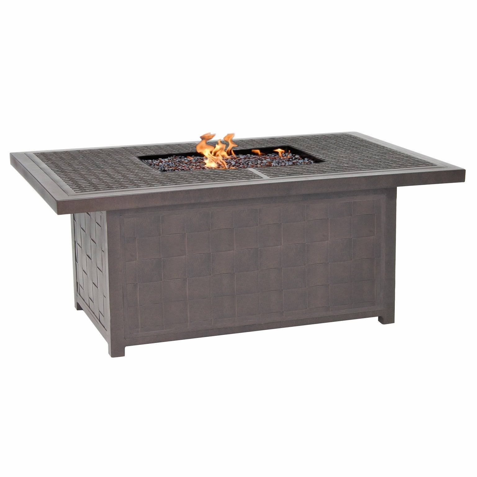 Classical 36" x 52" Rectangular Fire Pit Table