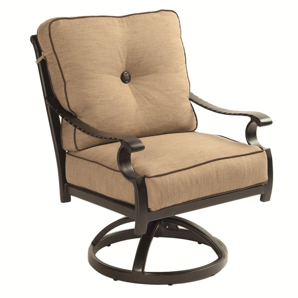Monterey Cushioned Dining Swivel Rocker