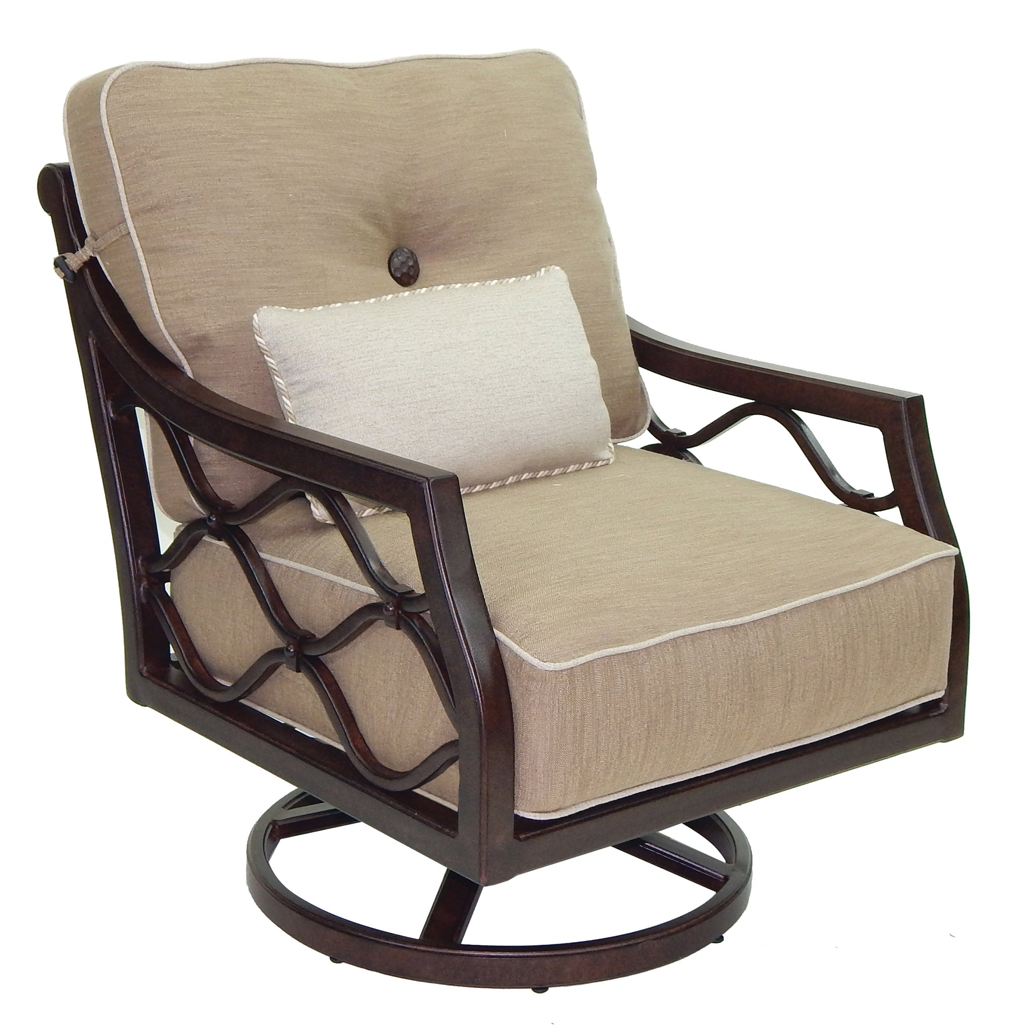 Villa Bianca Swivel Rocker