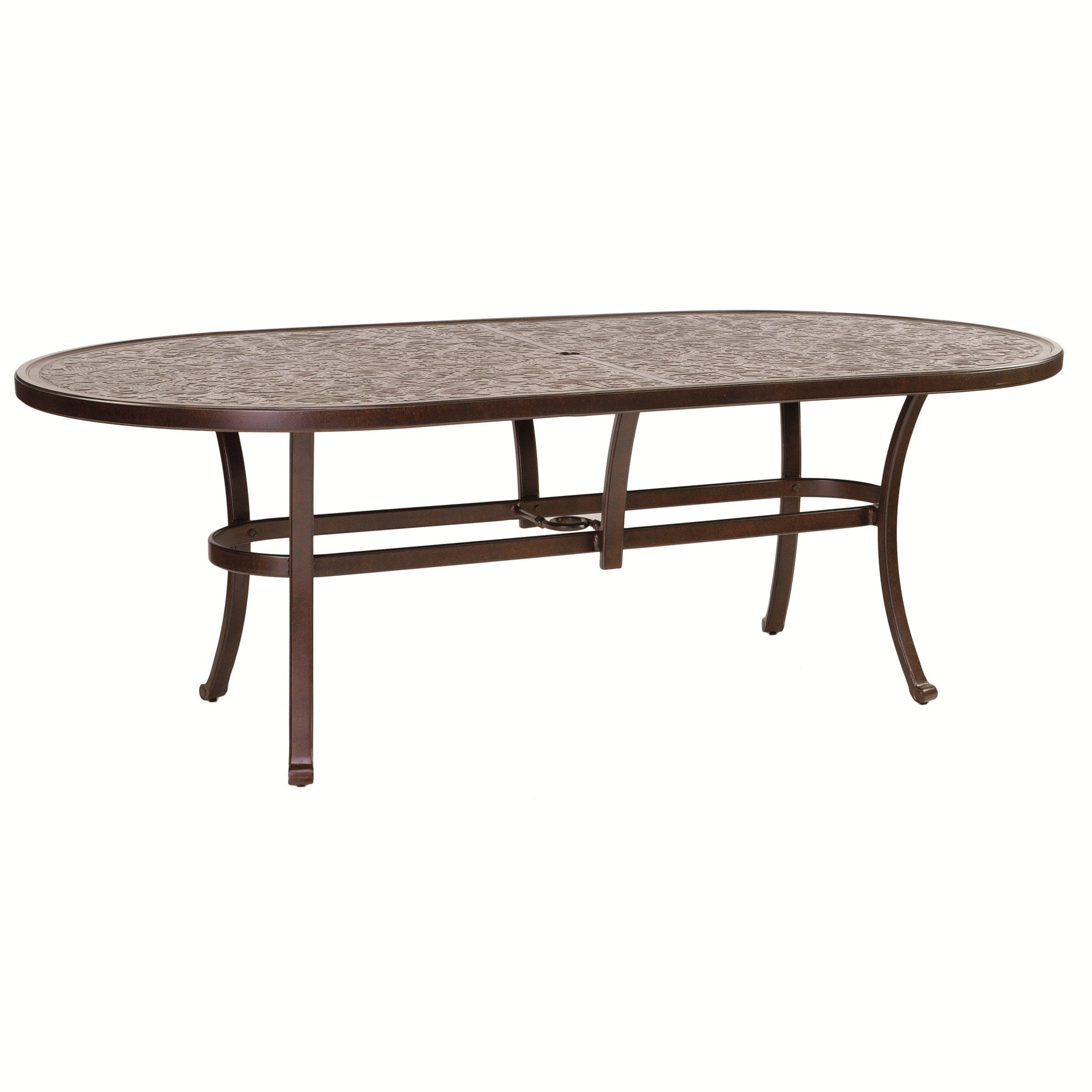 Vintage 84" Oval Dining Table