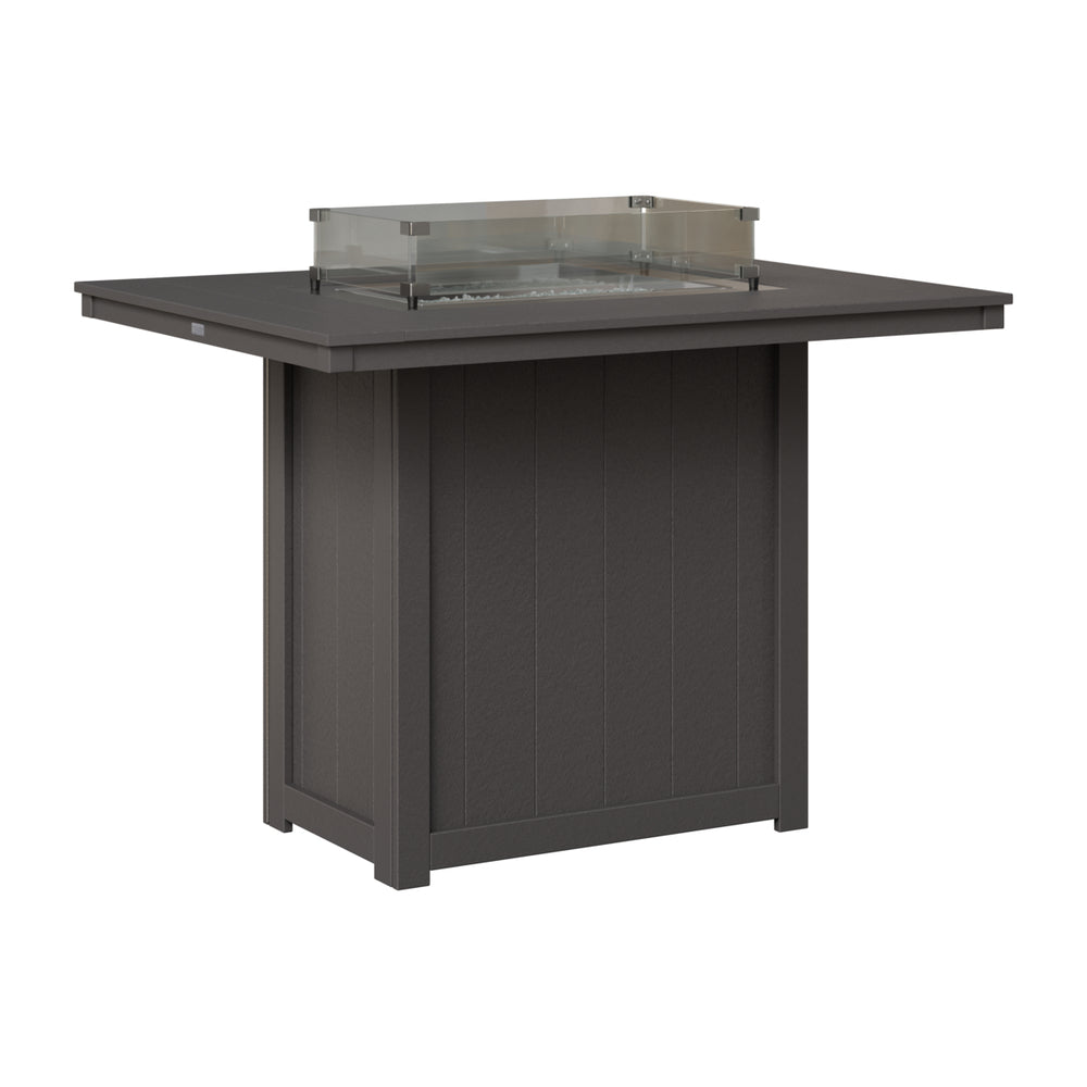 Donoma 42" x 54" Rectangular Bar Fire Table view 8