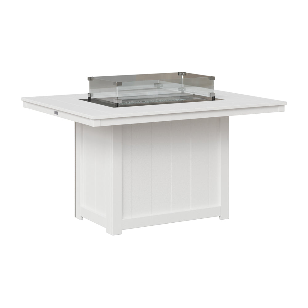 Donoma 42" x 54" Rectangular Dining Fire Table view 9