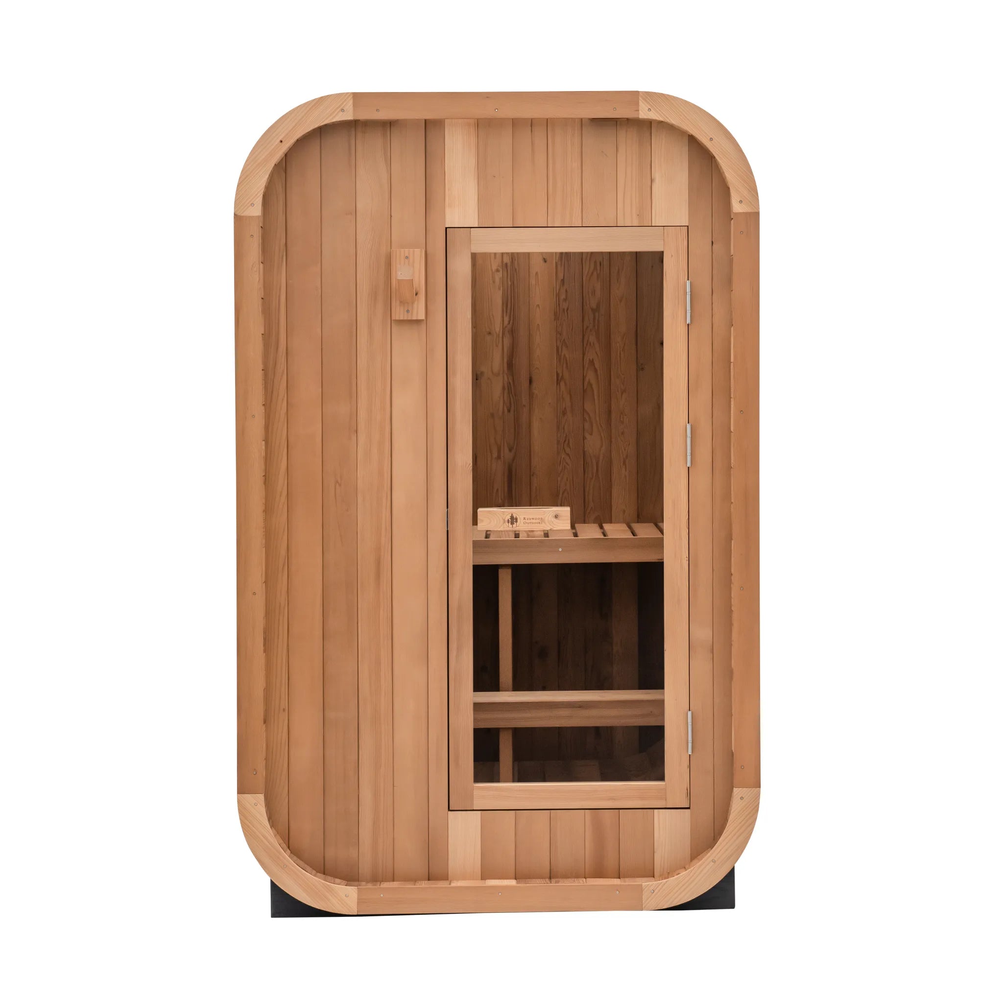 Duo 2-Person Outdoor Sauna with Harvia KIP 8kW Heater