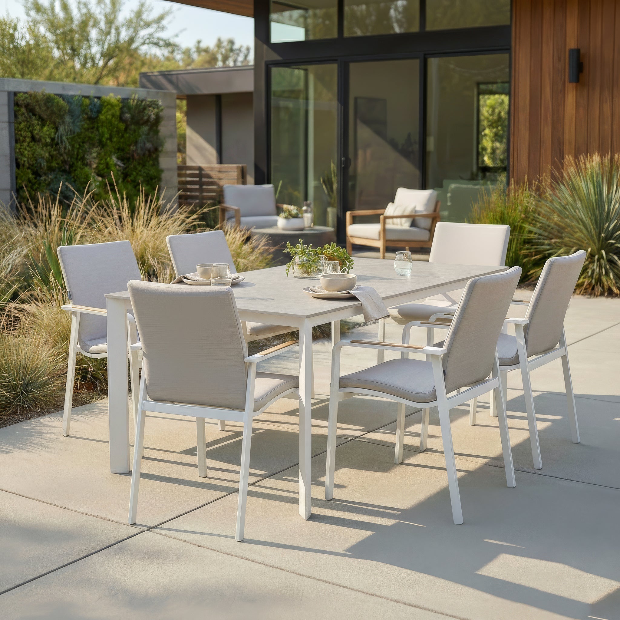 Diamond 7-Piece Mid-Back Dining Sets